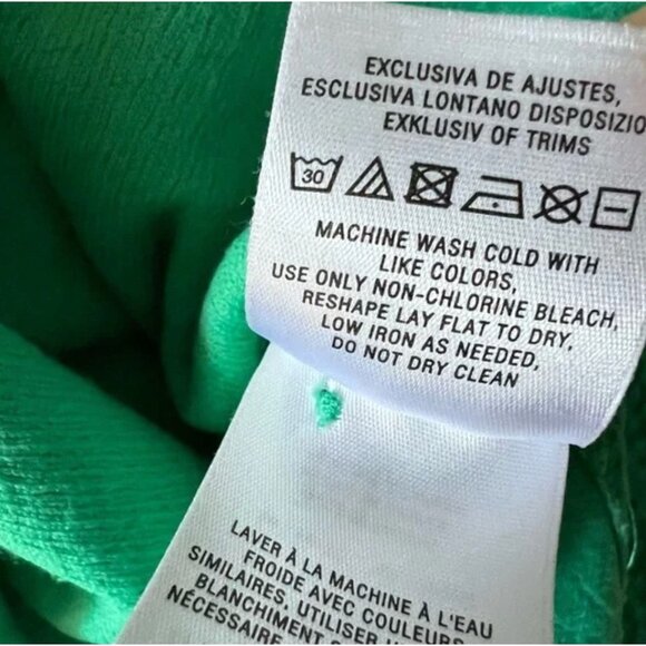 Anthropologie Postmark Matilda Dress Green Cross Back Women's Size 6 Excellent v - Picture 6 of 9